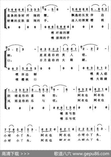 杨梅洲是个俏丫头 - 王印祥|侯基明