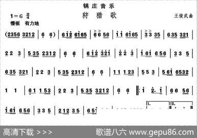 中国民族民间舞曲选（七)藏族舞蹈：锅庄-狩猎）|王俊武