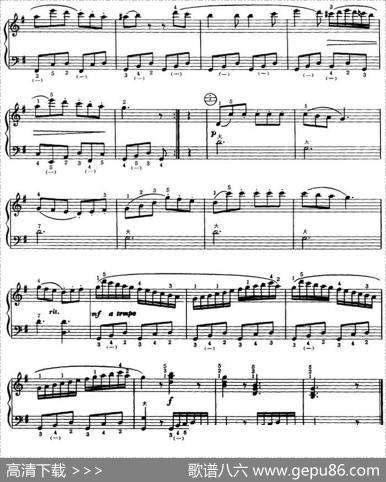 手风琴技术训练练习曲（16）|全国高等师范院校手风琴学会编