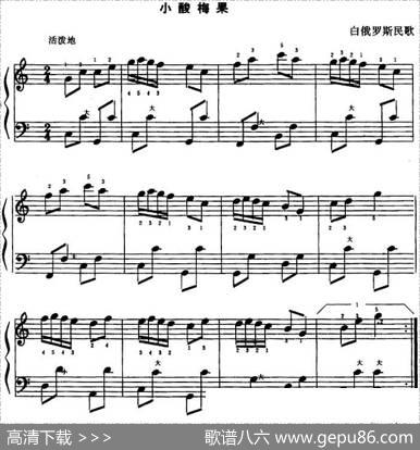 小酸梅果|白俄罗斯民歌