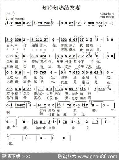 知冷知热结发妻 - 时夫宝|陈大春