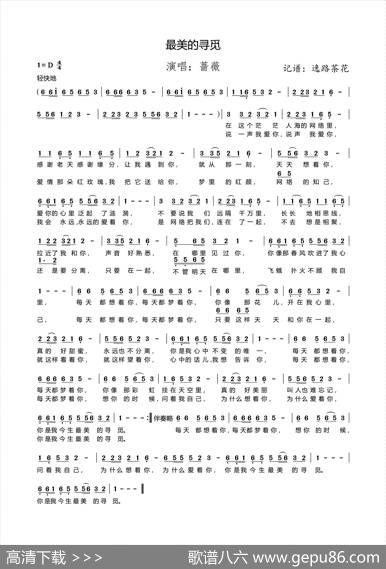 最美的寻觅