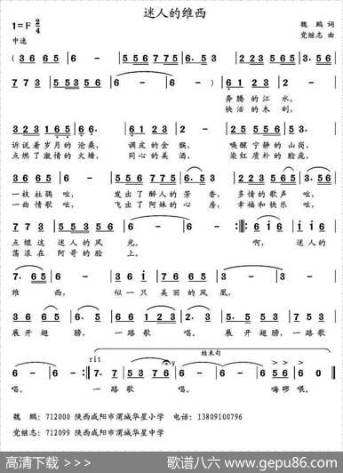 迷人的维西 - 魏鹏|党继志