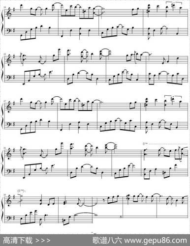 Letter|Yiruma作曲SilverRay制谱
