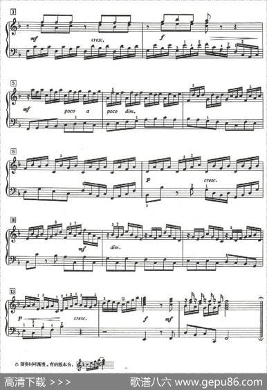 十二首小前奏曲（为初学者而作的练习曲）|巴赫