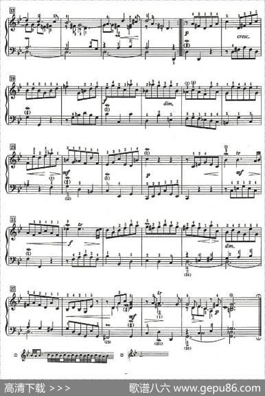 十二首小前奏曲（为初学者而作的练习曲）|巴赫