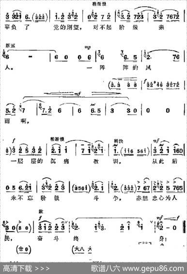 革命现代京剧《龙江颂》主要唱段：永不忘阶级斗争（第八场李志田唱段）