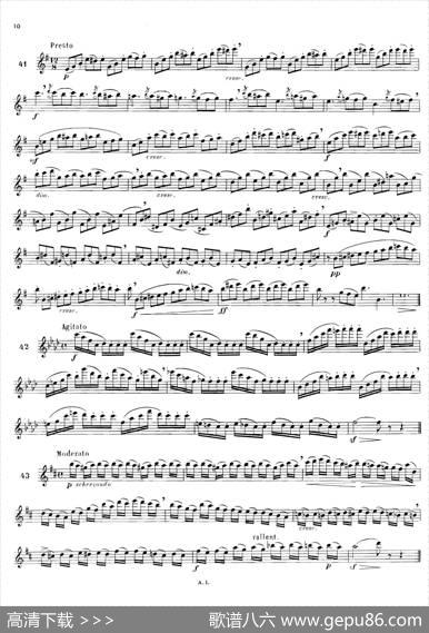 简易练习曲100首|Moyse（莫伊斯）