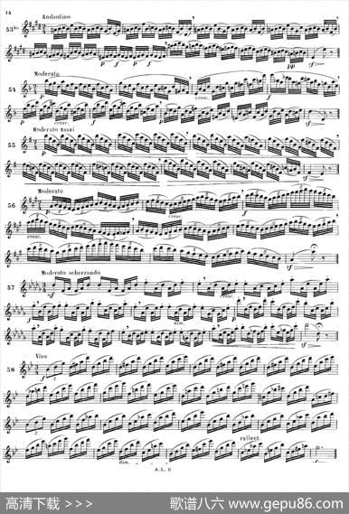 简易练习曲100首|Moyse（莫伊斯）