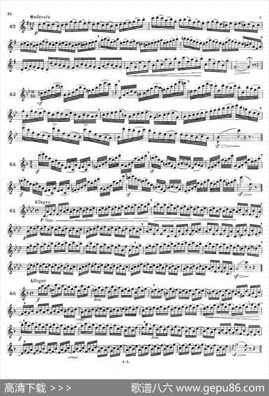简易练习曲100首|Moyse（莫伊斯）