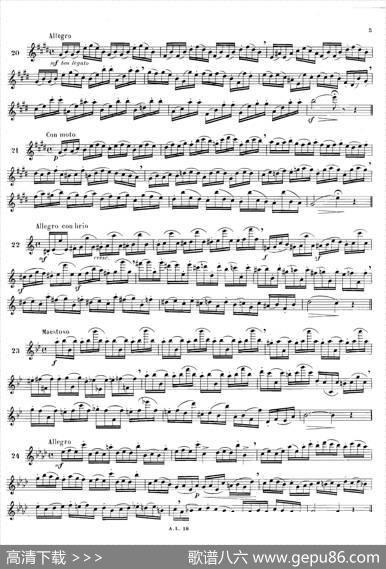 简易练习曲100首|Moyse（莫伊斯）
