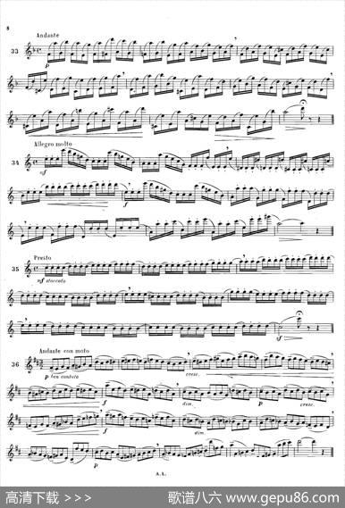 简易练习曲100首|Moyse（莫伊斯）