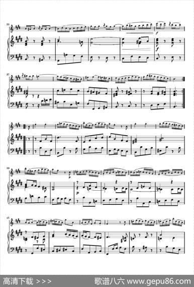 Allegro（BWV1035）|巴赫