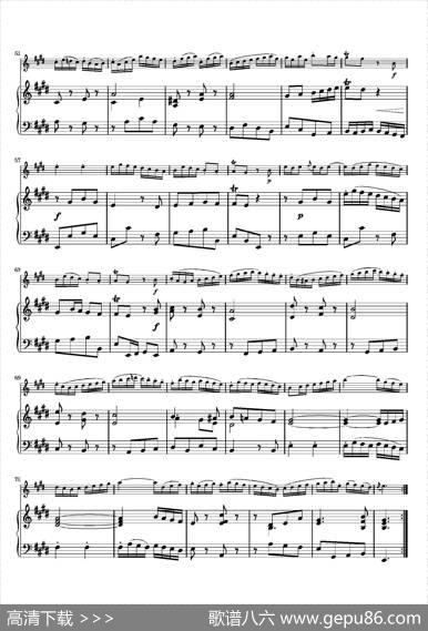 Allegro（BWV1035）|巴赫