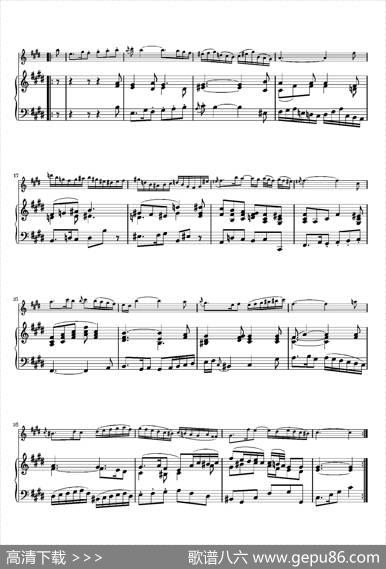 Siciliano（BWV1035）|巴赫