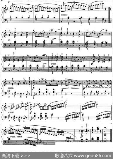 不可不弹的世界钢琴名曲：骑士风格|布格缪勒