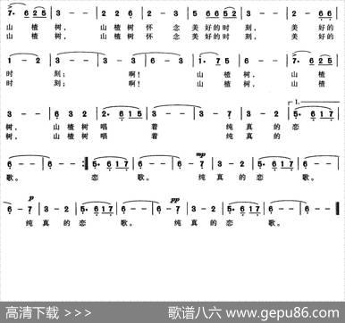 山楂树之恋（郝艺英词周鹏曲） - 郝艺英|周鹏