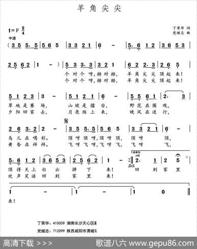 羊角尖尖 - 丁荣华|党继志