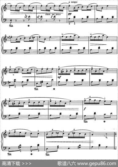 不可不弹的世界钢琴名曲：吉普赛营地|贝尔