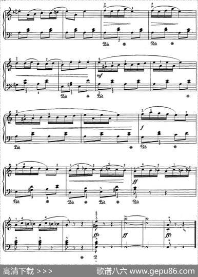 不可不弹的世界钢琴名曲：吉普赛营地|贝尔