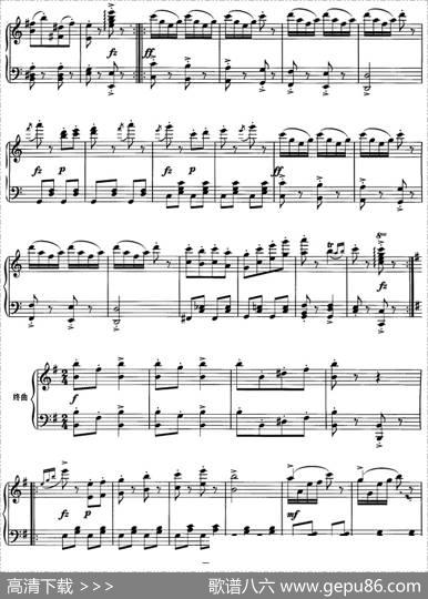不可不弹的世界钢琴名曲：递马车|尼克