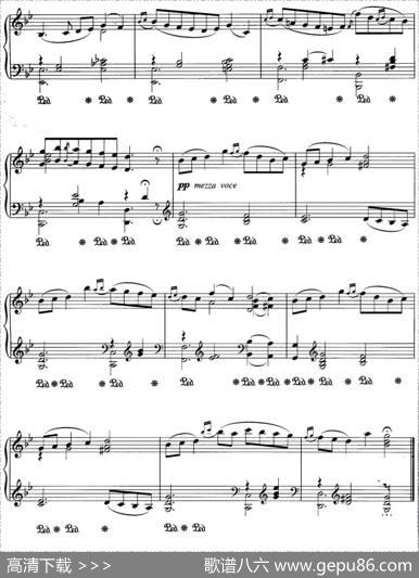 不可不弹的世界钢琴名曲：悲歌|卡里尼科夫
