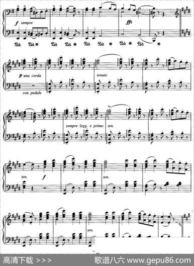 不可不弹的世界钢琴名曲：孤挺花（路易十三咏叹调）|吉斯