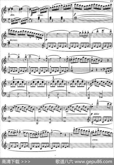 不可不弹的世界钢琴名曲：小奏鸣曲Op.20-1|库劳