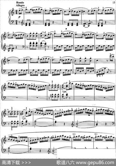 不可不弹的世界钢琴名曲：小奏鸣曲Op.20-1|库劳