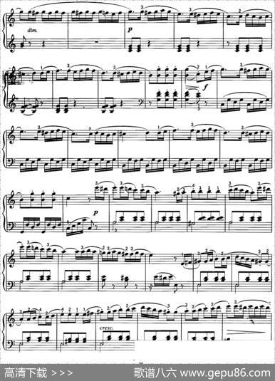 不可不弹的世界钢琴名曲：小奏鸣曲Op.20-1|库劳