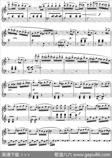 不可不弹的世界钢琴名曲：小奏鸣曲Op.20-1|库劳
