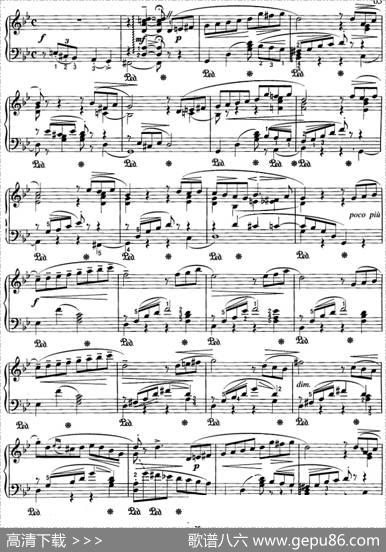 不可不弹的世界钢琴名曲：船歌|柴科夫斯基