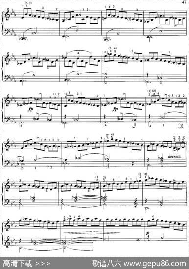 不可不弹的世界钢琴名曲：即兴曲（第2首）|舒柏特