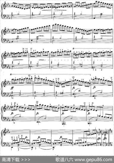 不可不弹的世界钢琴名曲：即兴曲（第2首）|舒柏特