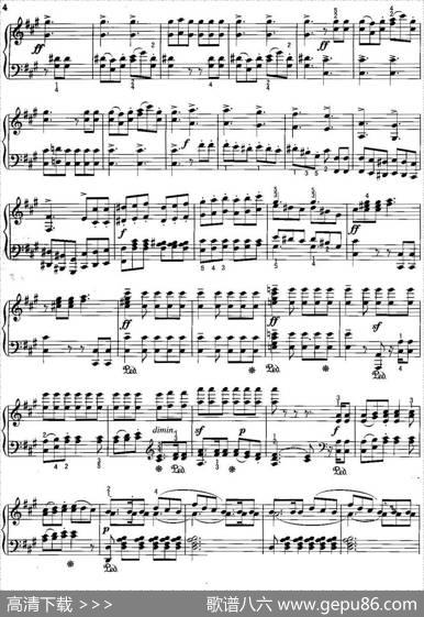 不可不弹的世界钢琴名曲：猎人之歌|门德尔松