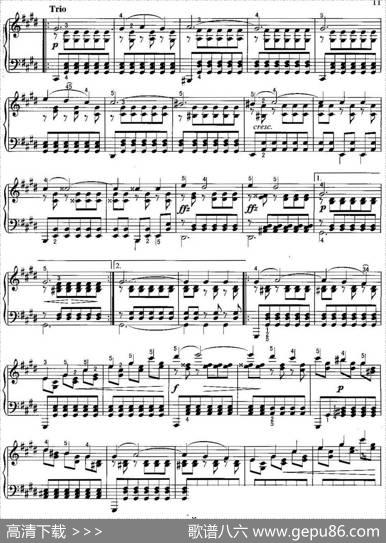 不可不弹的世界钢琴名曲：即兴曲（第4首）|舒柏特