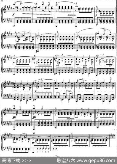 不可不弹的世界钢琴名曲：即兴曲（第4首）|舒柏特