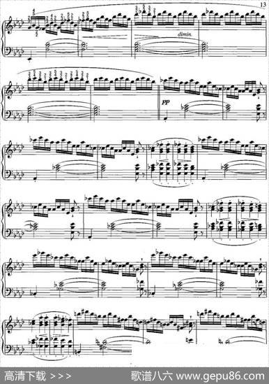 不可不弹的世界钢琴名曲：即兴曲（第4首）|舒柏特