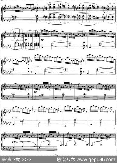 不可不弹的世界钢琴名曲：即兴曲（第4首）|舒柏特