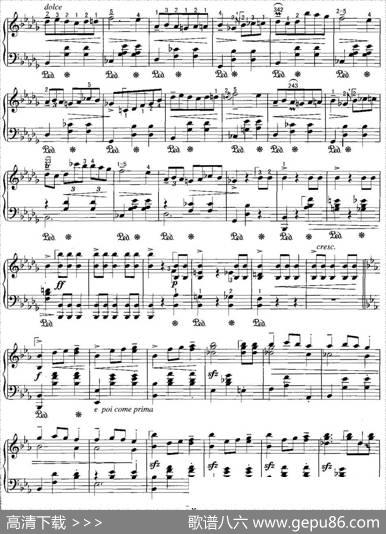 不可不弹的世界钢琴名曲：辉煌的大圆舞曲|肖邦
