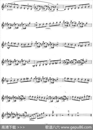 小提琴考级第四级：练习曲（6首）