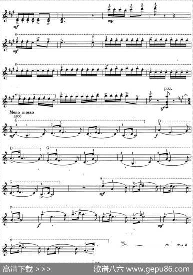 小提琴考级第六级：中国乐曲（7首）