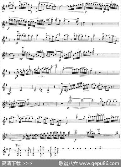 小提琴考级第八级：外国乐曲（7首）