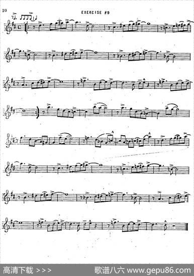 IntermediateJazzConceptionbyLennieNiehaus（20JazzExercises）