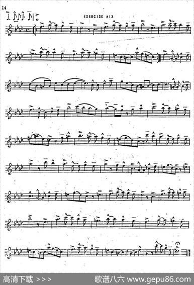 IntermediateJazzConceptionbyLennieNiehaus（20JazzExercises）