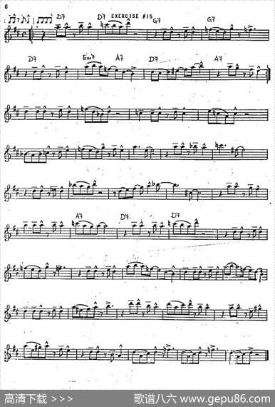 IntermediateJazzConceptionbyLennieNiehaus（20JazzExercises）