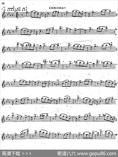 IntermediateJazzConceptionbyLennieNiehaus（20JazzExercises）