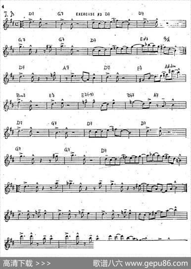 IntermediateJazzConceptionbyLennieNiehaus（20JazzExercises）
