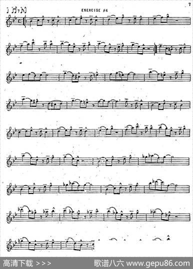 IntermediateJazzConceptionbyLennieNiehaus（20JazzExercises）