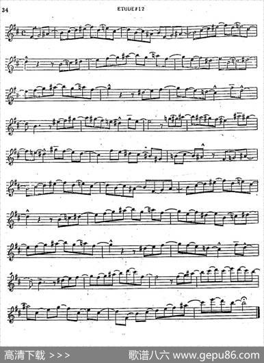 IntermediateJazzConceptionbyLennieNiehaus（25JazzEtudes）